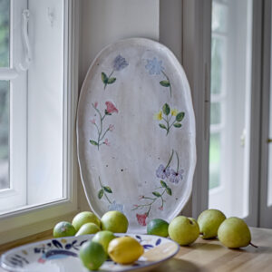 Alternative view of Camilla Serveringsfad, Multifarvet, Stentøj