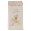 Papirspose - Happy birthday - Unicorn, 12 stk.