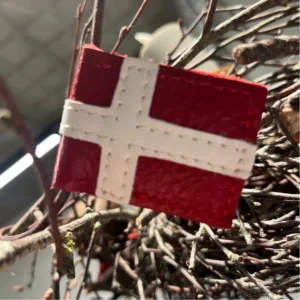 Snoren - Mini flag, Læder