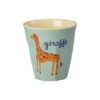 Rice melamin kop - ABC - Giraffe