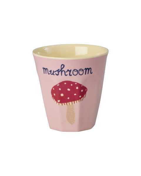 Rice melamin kop - ABC - Mushroom