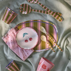 Alternative view of Rice melamin kop - Paris - Stripe Delight