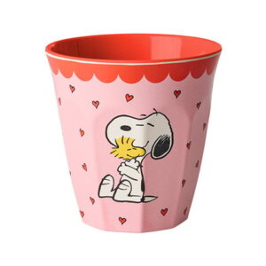 Melamin krus - Snoopy - Pink