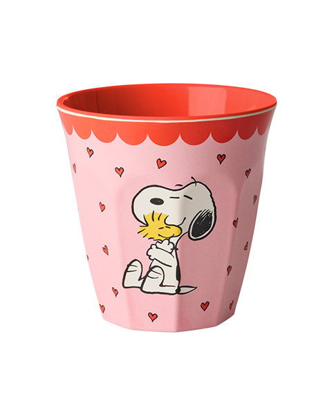 Melamin krus - Snoopy - Pink