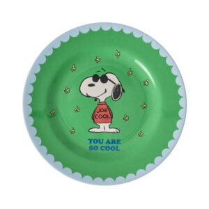 Snoopy tallerken - Grøn