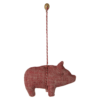 Stofophæng, Gris - Rød