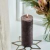 Plade m/glas stjerneformet - Billede 2