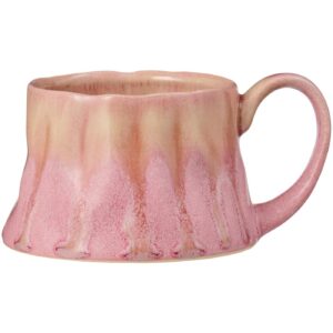 Krus m/hank Varbjerg rosa farvespil