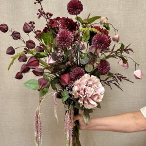 Alternative view of Hortensia bordeaux