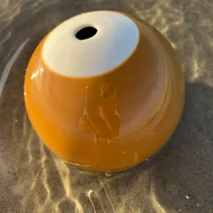Snoren - Earth keramikkugle - Gylden - Medium