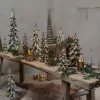 Guld juletræ - Lille - Billede 2