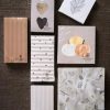 Serviet tone i tone, Beige striber - Billede 3