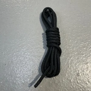 SNOREN MINI - Snor 150 cm inkl. læderlås, sort