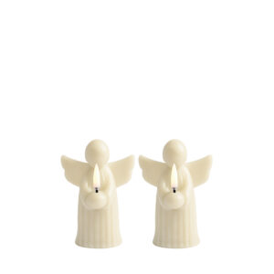 LED lys Engel, 2-pak - Vanilla