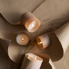 LED glaslys, Beige - Billede 3