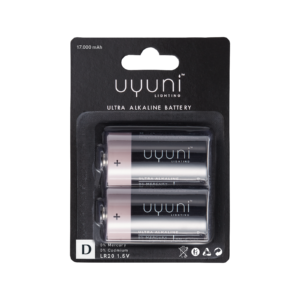 D-batteri 2-pak