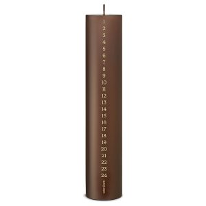 ester & erik kalenderlys - hazelnut