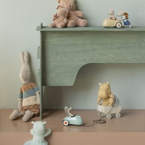 Alternative view of Teddy plush bamse, Mini - Vintage rosa