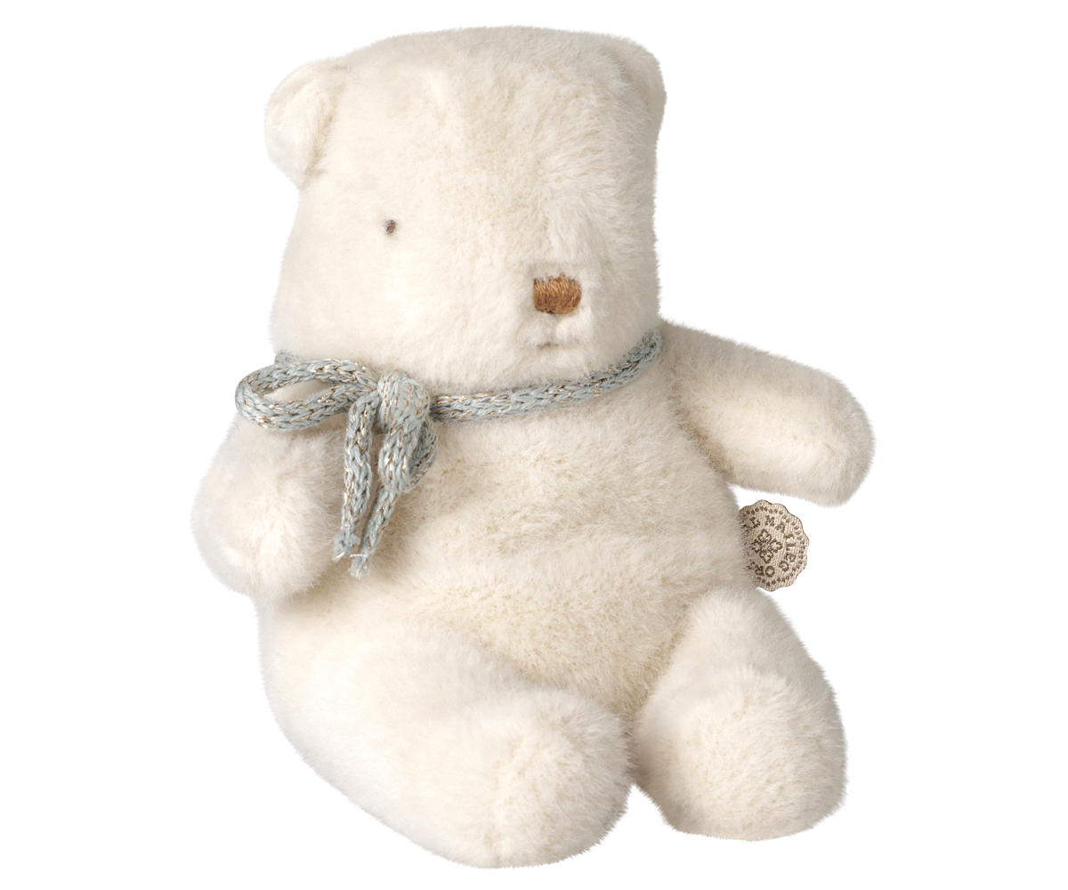 Teddy plush bamse, Mini - Off white