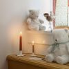 Teddy plush bamse, Medium - Off white - Billede 2