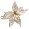 Guld blomst på clips