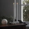Ceramic light dome, Nordic white, 9x10 cm - Billede 3