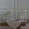 Ceramic star, Mini taper candleholder, Nordic white, 5,5x2,4 cm - Billede 3